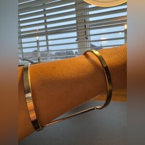 H&M Thin Gold Cuff Bracelet
